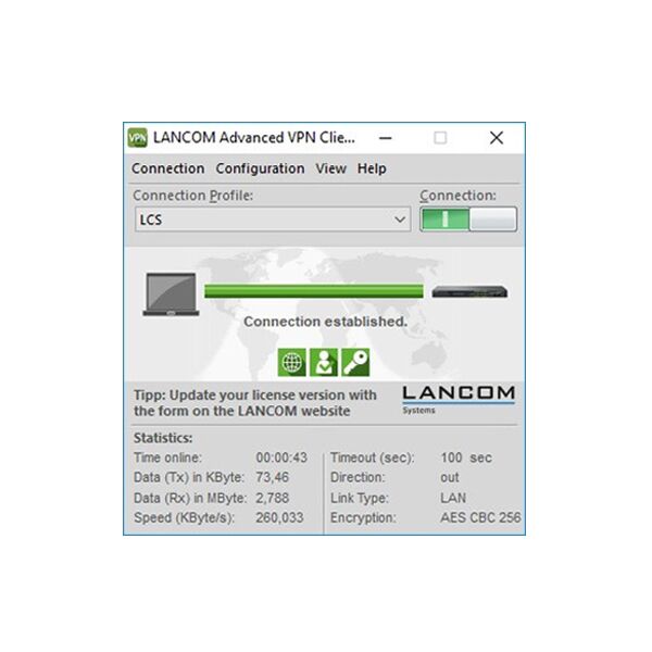 LANCOM Upgrade Advanced VPN Client (WIN)