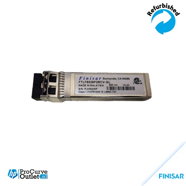 Finisar 10 Gb SR SFP+ Transceiver FTLF8528P2BCV-QL