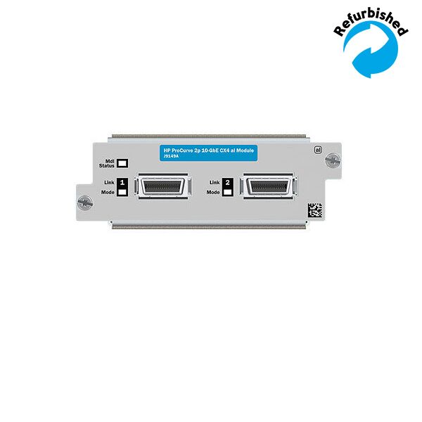 HP 2910 2-port 10GbE CX4 al Module J9149A 0884420767374